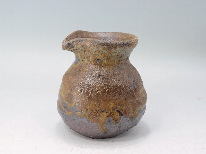 24185]雀口徳利（多久守）｜備前焼わかくさ